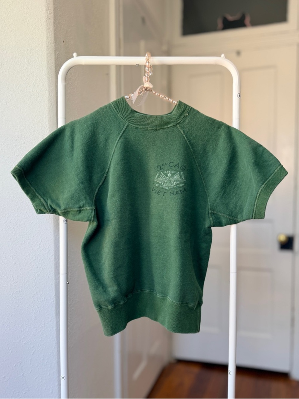 Vintage 1960s 2nd CAG Combined Action Program Vietnam ss sweatshirt